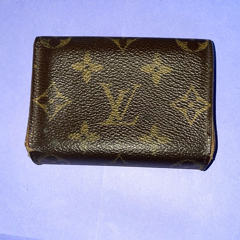 Louis Vuitton Authentic Leather Monogram Cartes de Visite Card Case M62920 - Picture 12 of 14